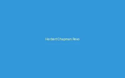 Herbert Chapman Revolution Arsenal